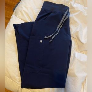 FIGS Kade high wasted navy scrub bottoms